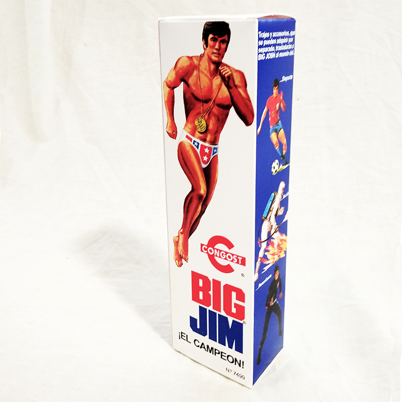 Big Jim Campeón olímpico - caja reproducción