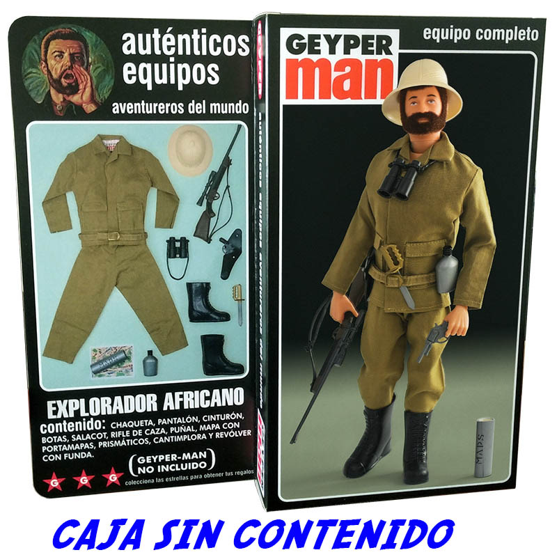Geyperman caja equipación explorador africano (sin contenido)