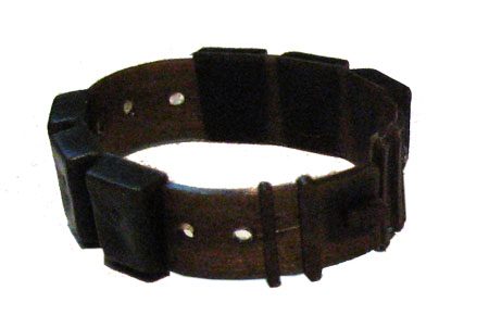 Cinturón militar marrón