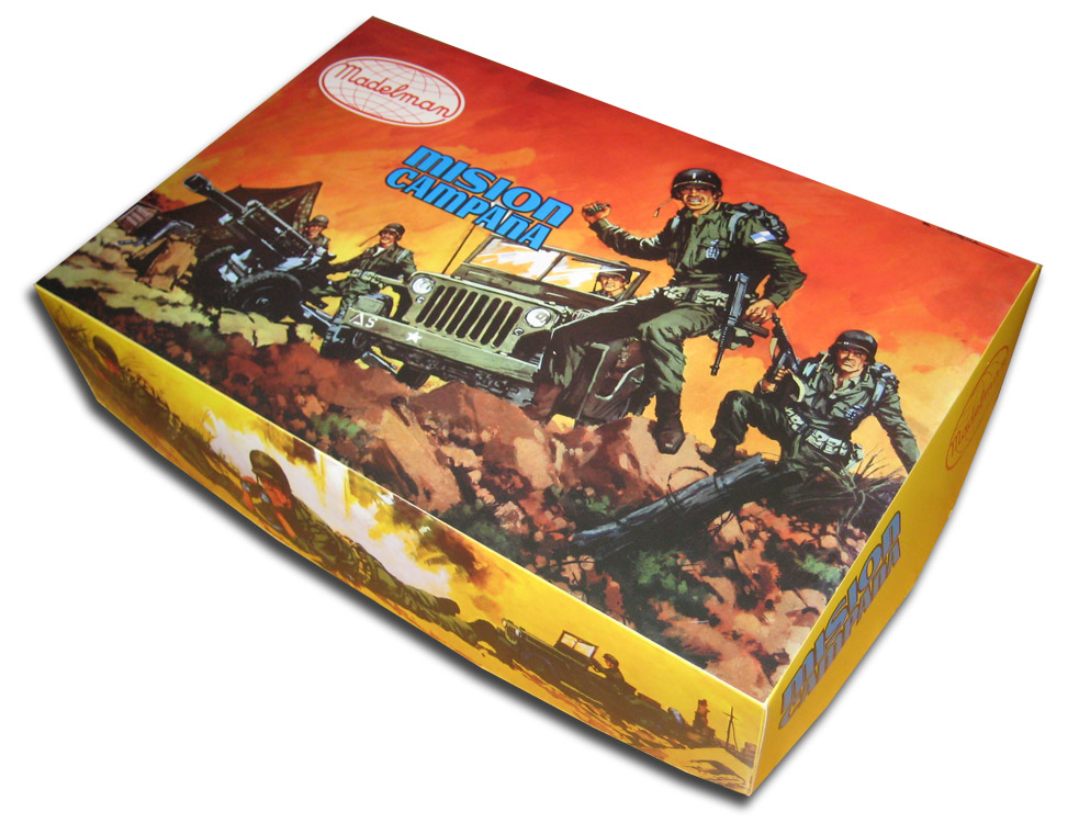 Madelman - caja misión campaña