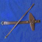 Geyperman cinturón marrón con bandolera y funda