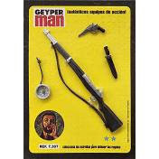 Geyperman M1 marrón con bayoneta, revólver y brújula 7307-12