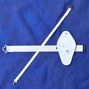 Geyperman cinturón blanco con bandolera y funda