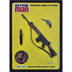 Geyperman Automatic rifle FN FAL (brown) 7307-2