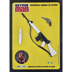 Geyperman Automatic rifle FN FAL (white) 7307-2