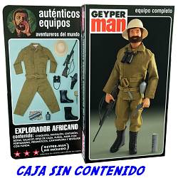 Geyperman african explorer empty box