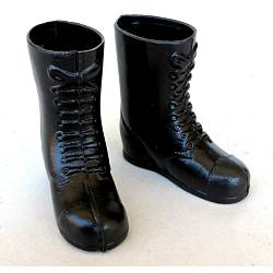 Geyperman botas altas negras con cordones