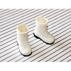 Par de botas blancas (madelman, santiman) 1