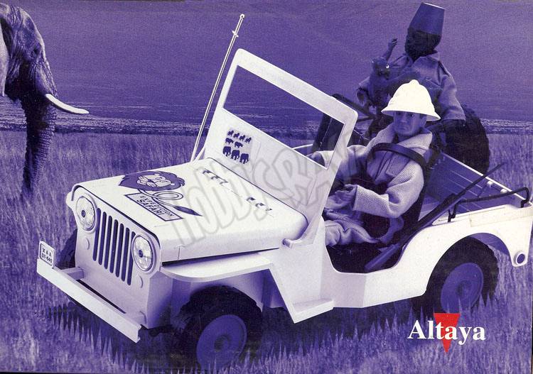  Jeep safari Madelman Altaya
